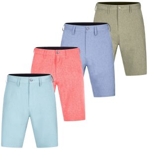 Brickline Men's Quick Dry Hybrid 4-Pack - Stretch Golf Board Shorts for Swimming, Golf & Casual Wear - Breathable, Comfortable, Versatile - Big & Tall Sizes 40 to 50 - Available in Multiple Colors